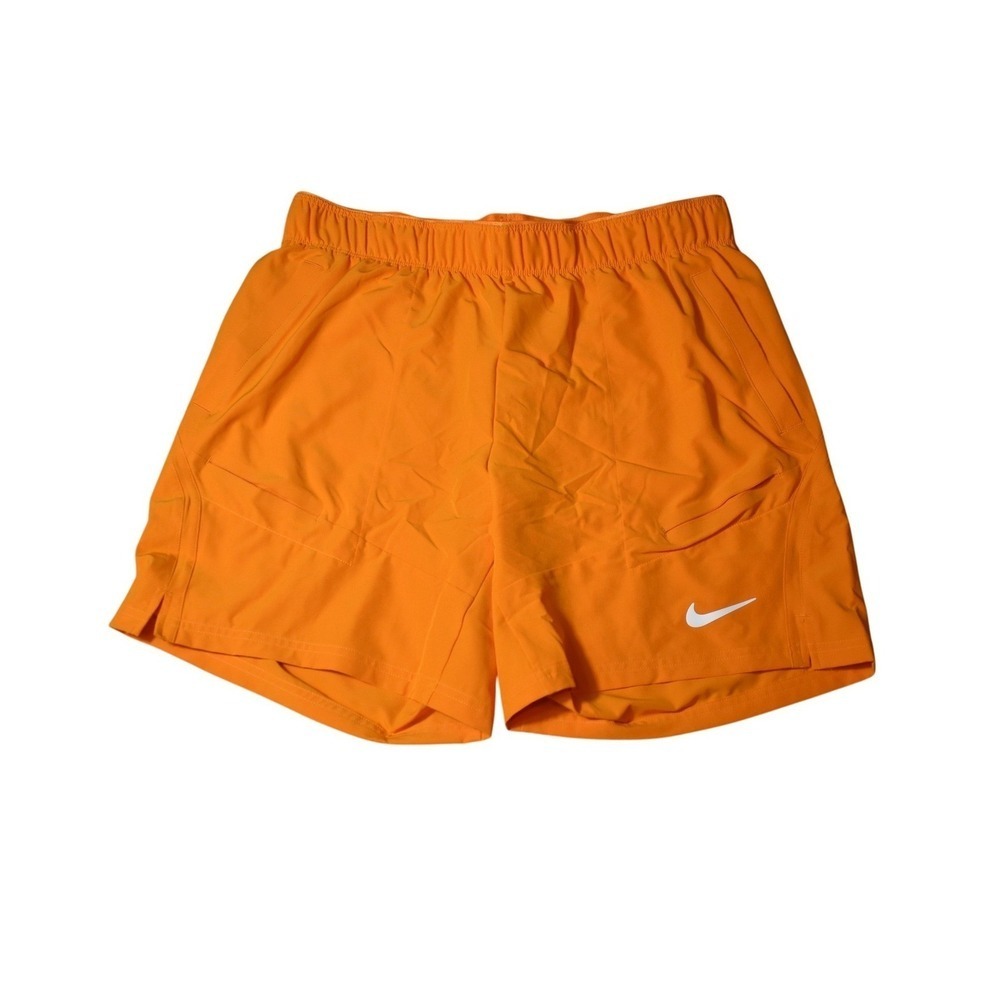 Nike Court Victory Dri-FIT 7" Tennis Shorts Men's Large NWT FD8721-873 Orange